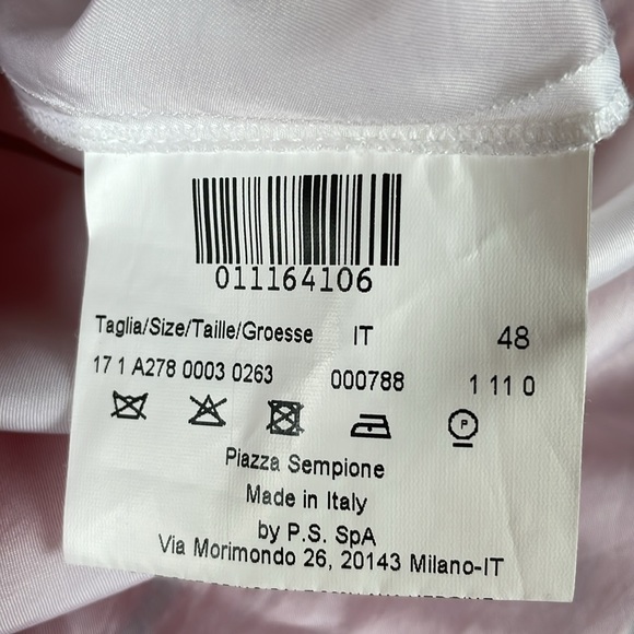 Piazza Sempione red wool sheath dress EUC size 42 - Picture 8 of 14